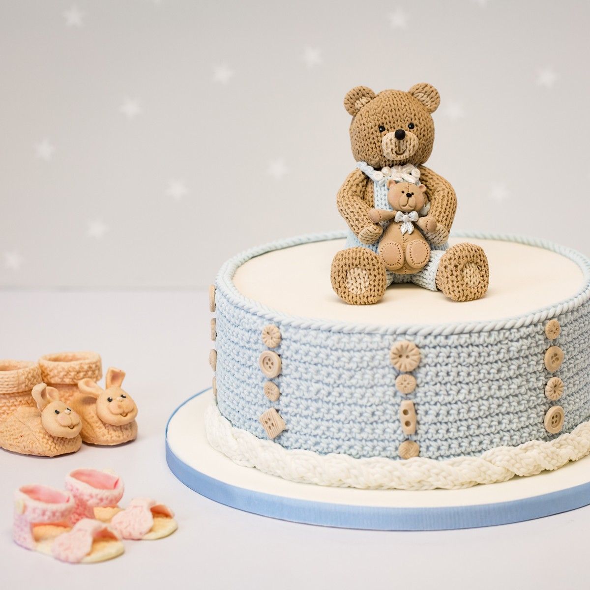 Silikonform Karen Davies Häckelmuster