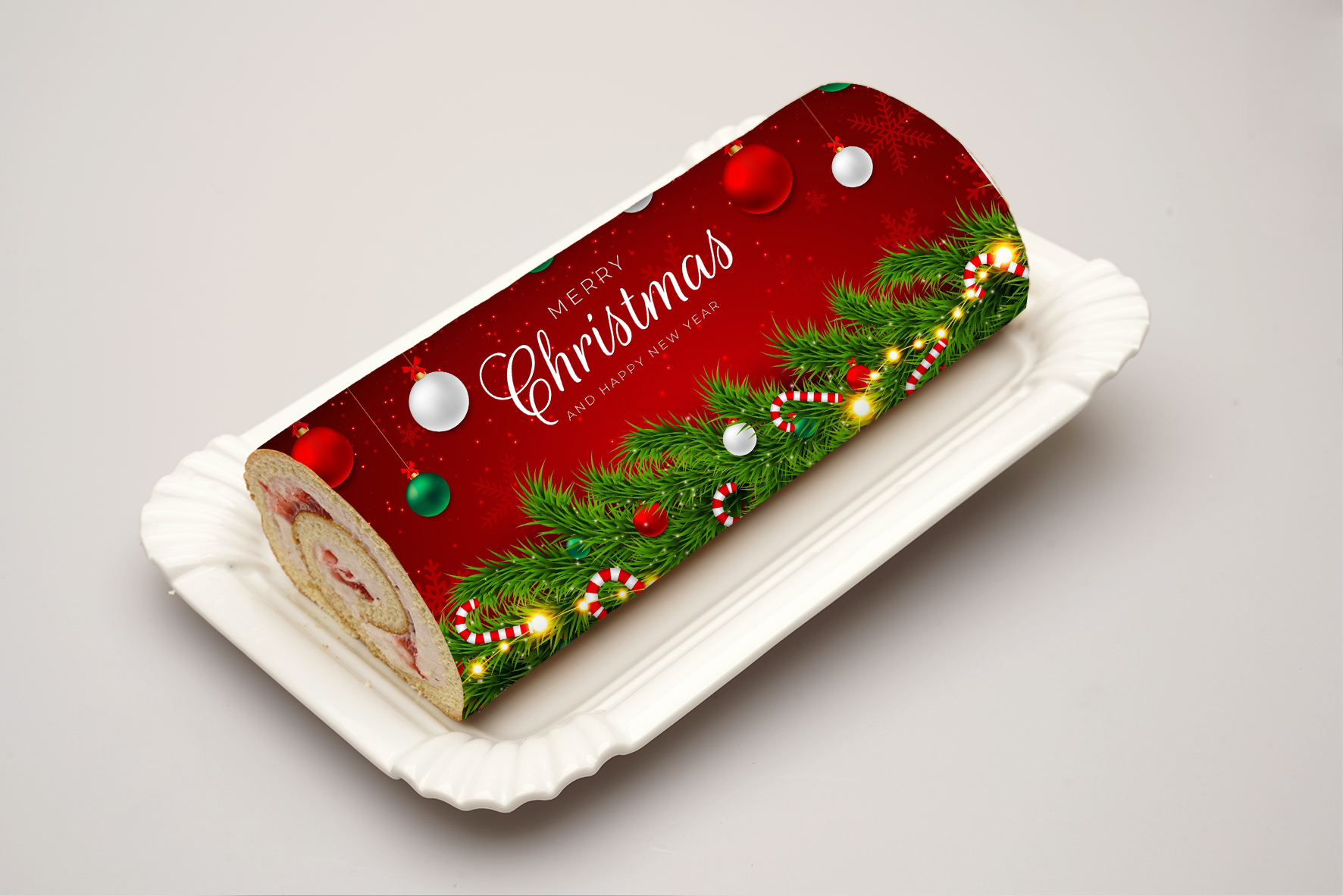 Rouladendekor Weihnachten