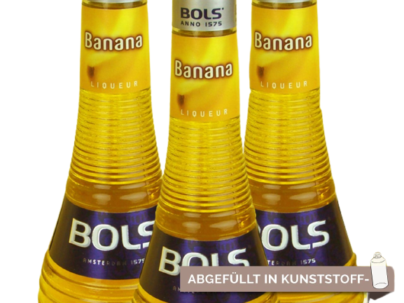 Bananenlikör 17% vol 50ml für Pralinenfüllung