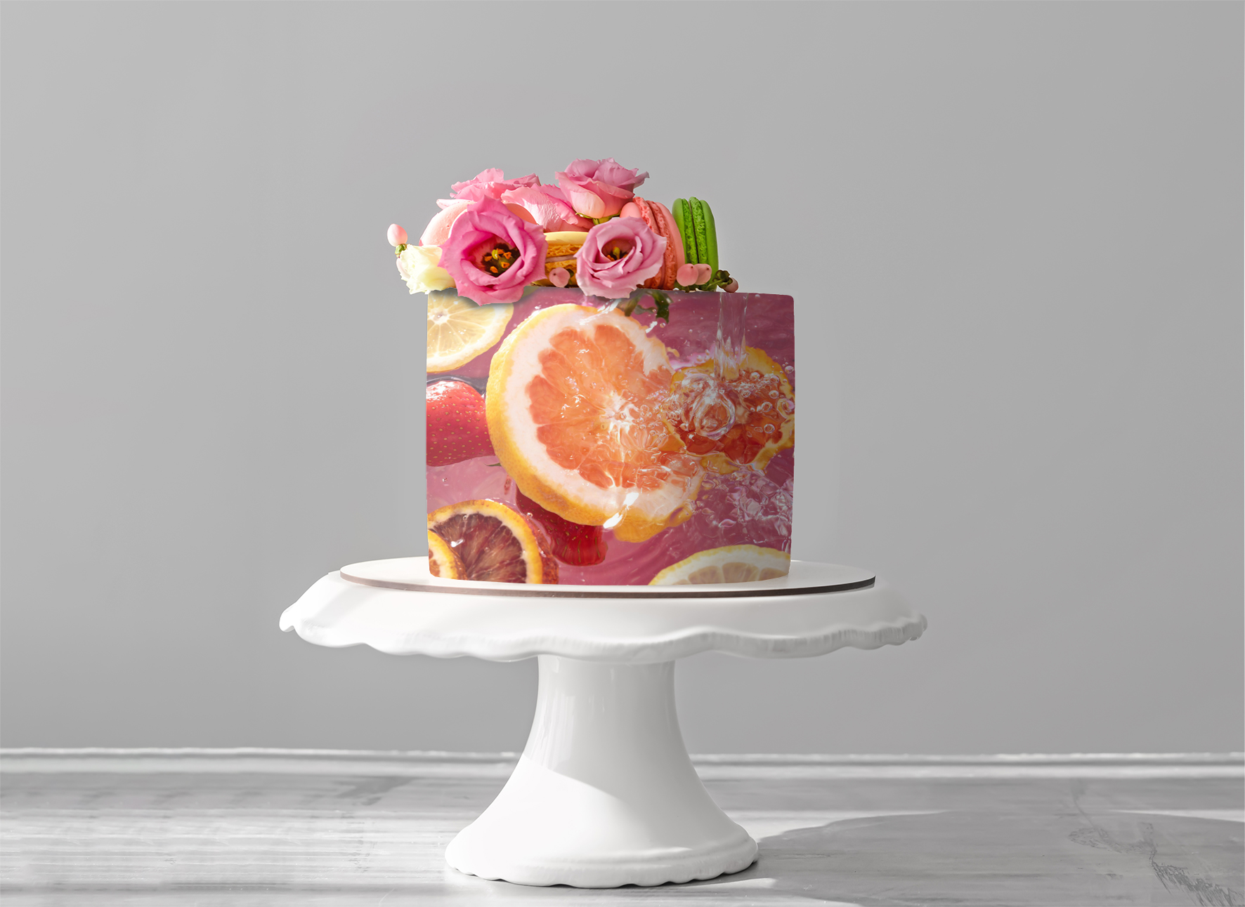 Deko Fondant Früchte