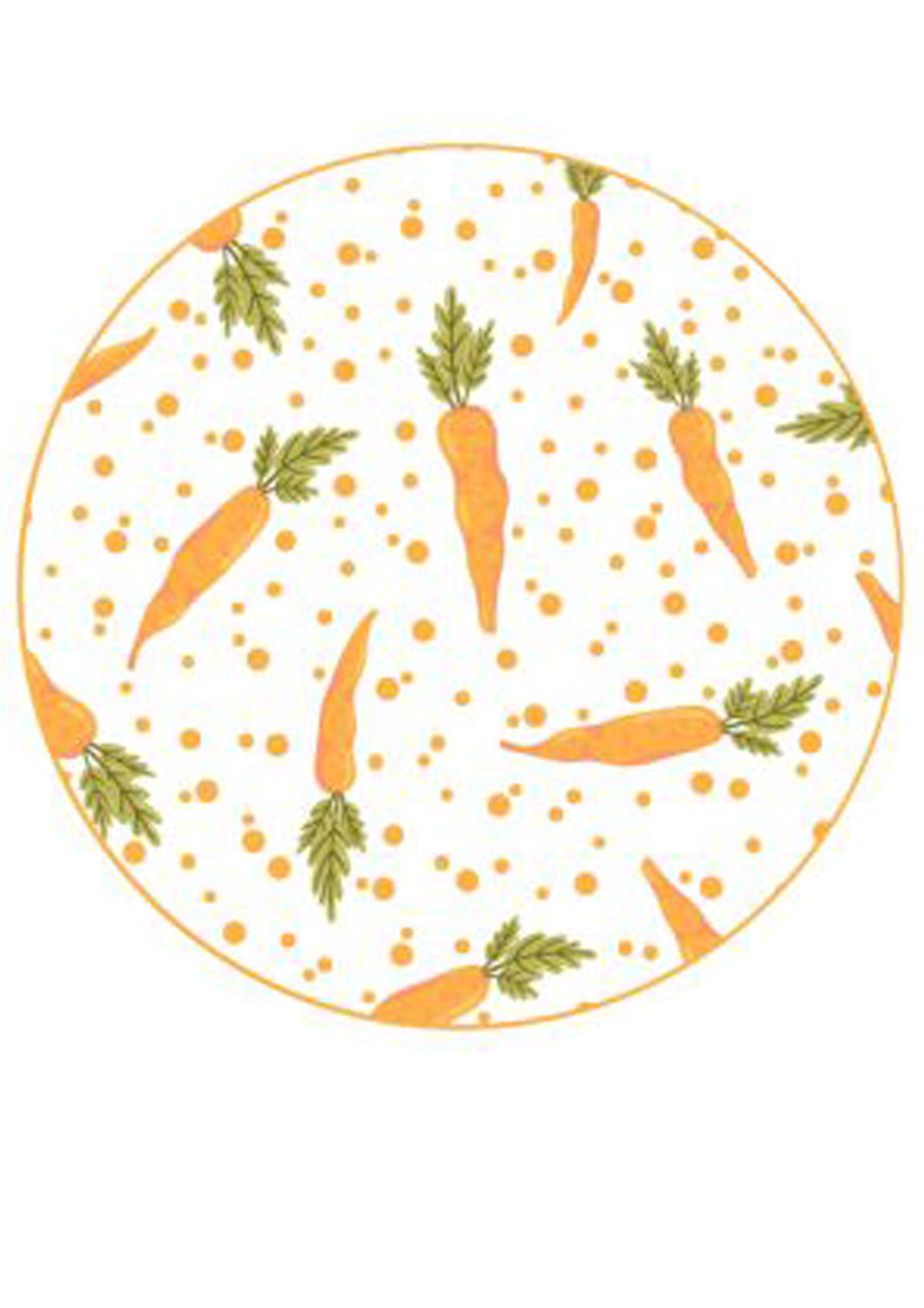 Keksaufleger Ostern Karotten