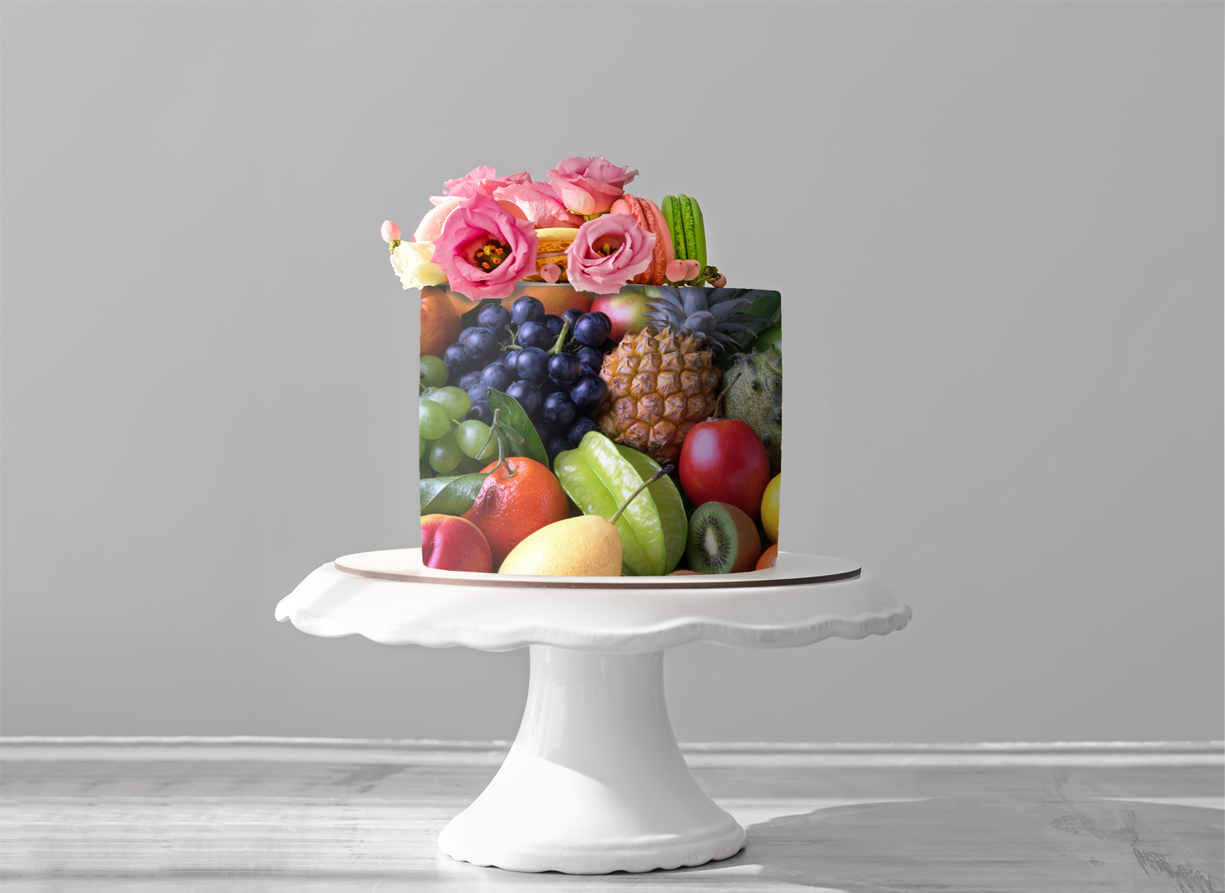 Deko Fondant Früchte