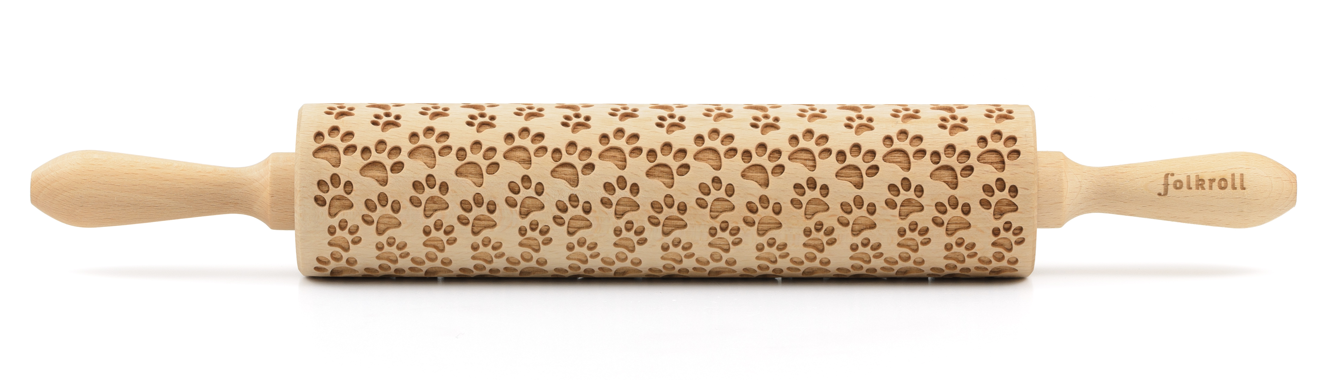 Teigrolle Hundepfoten, Motivroller groß