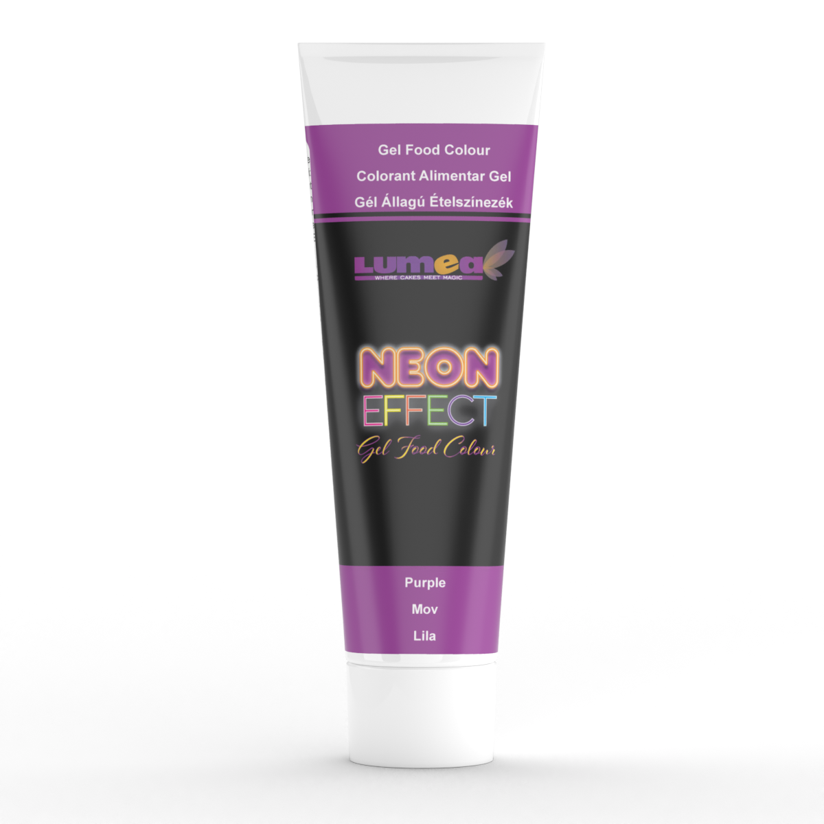 Neon Effect Gelfarbe purple Violett