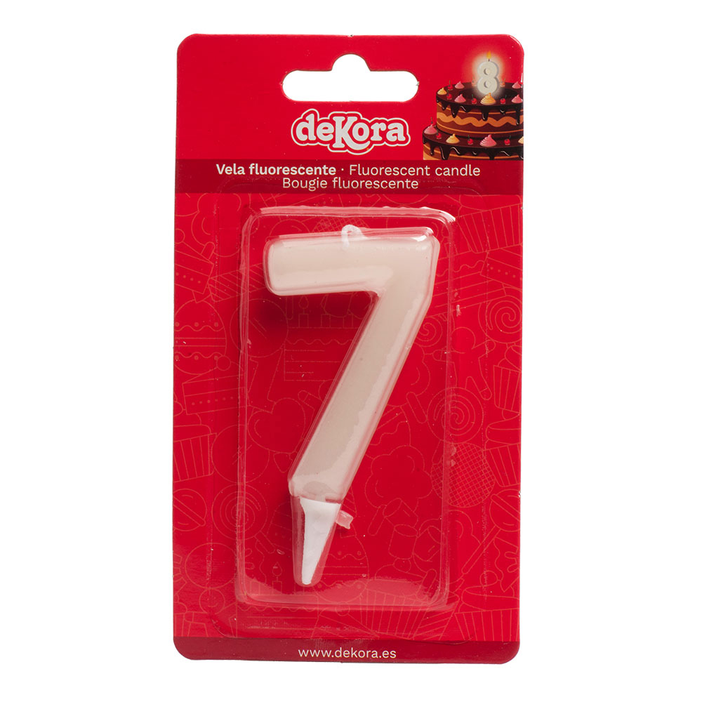 Geburtstagskerze Zahl 7