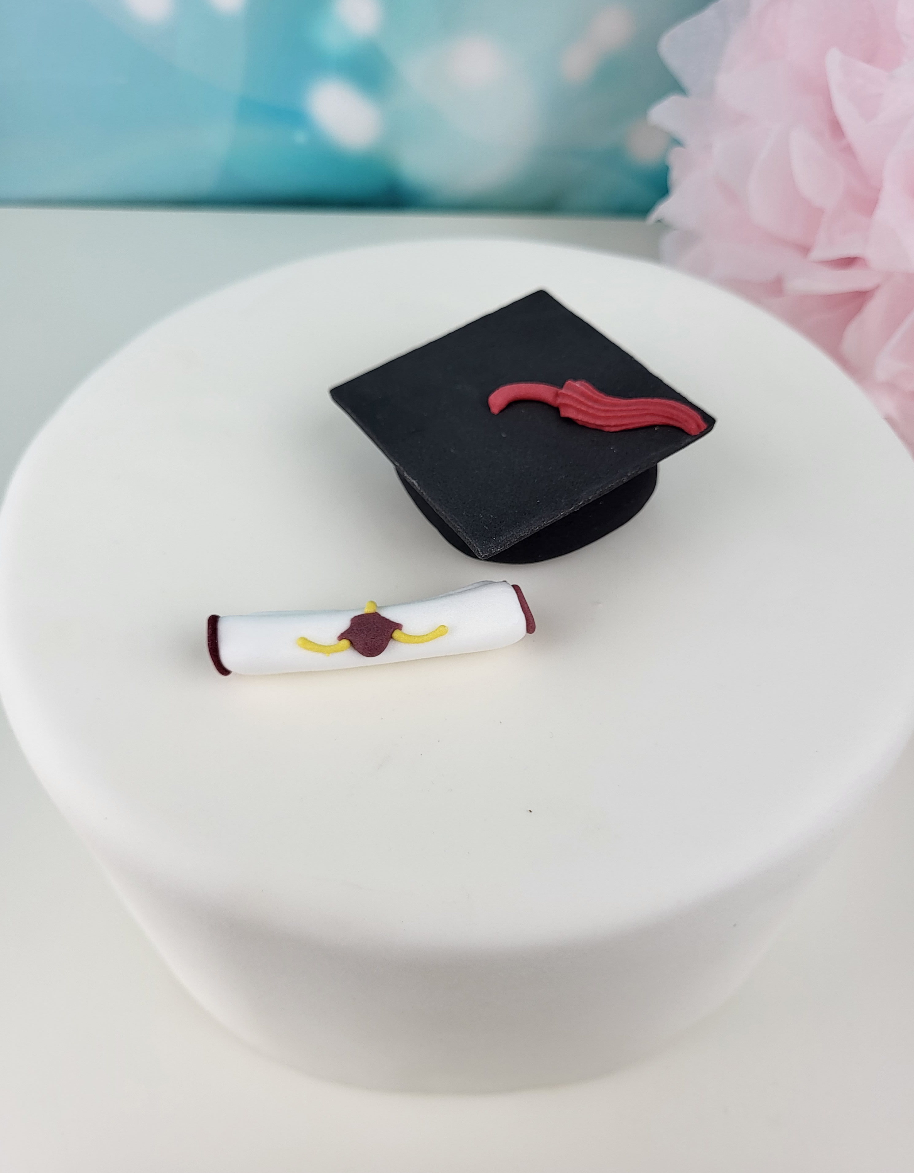 Diplom Zuckerdekor Set 2-teilig