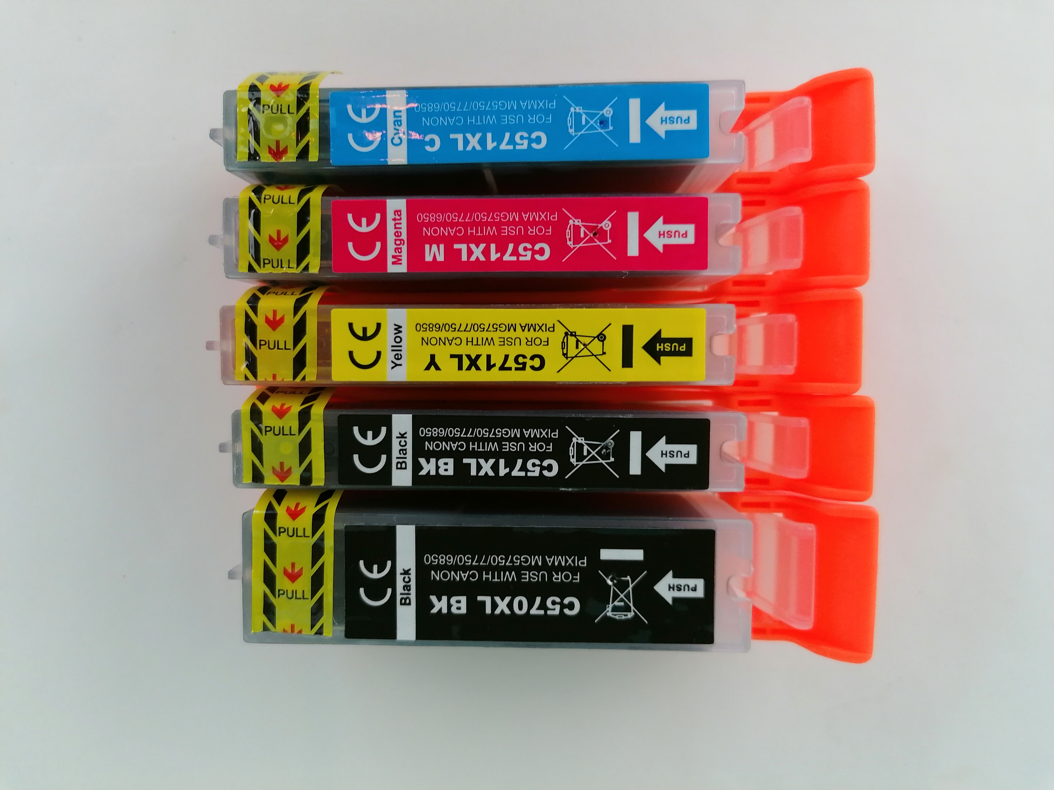 5er Set Lebensmittel Patronen 570/571