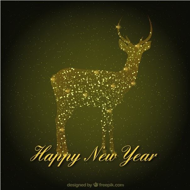 Petit Four Aufleger Happy New Year