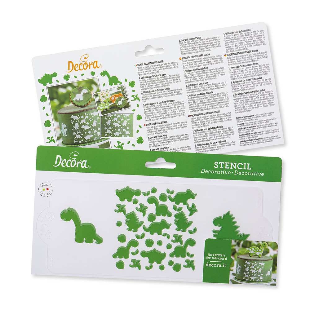 Schablone Dinosaurier