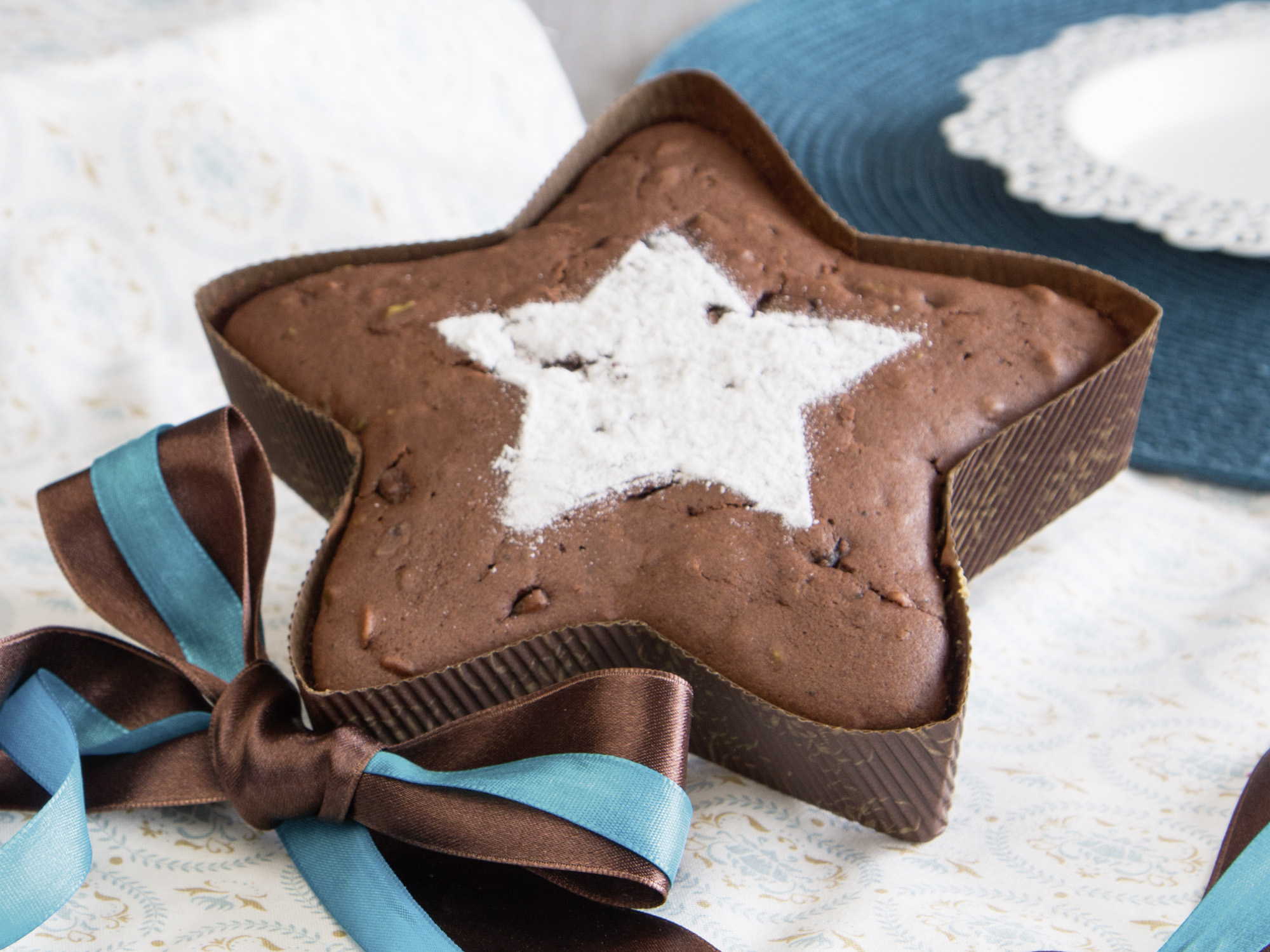 Papier Backform Stern - 4 Stück