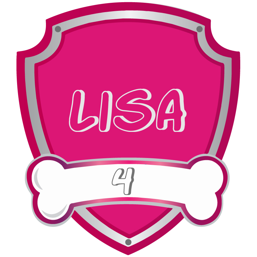 Tortenaufleger Paw Patrol Logo 