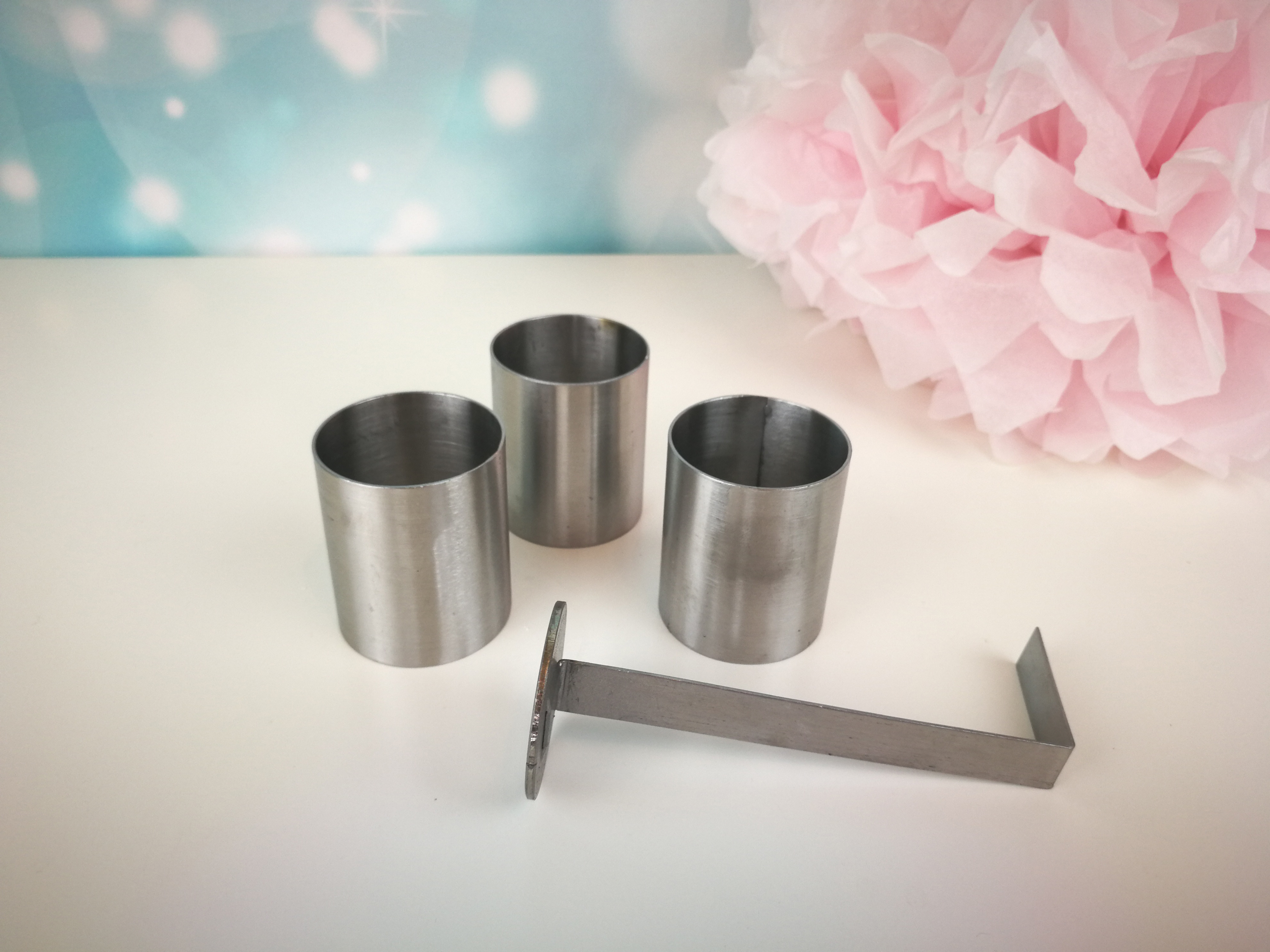 Petit Fours Punschkrapferl Formen rund mit Stössel