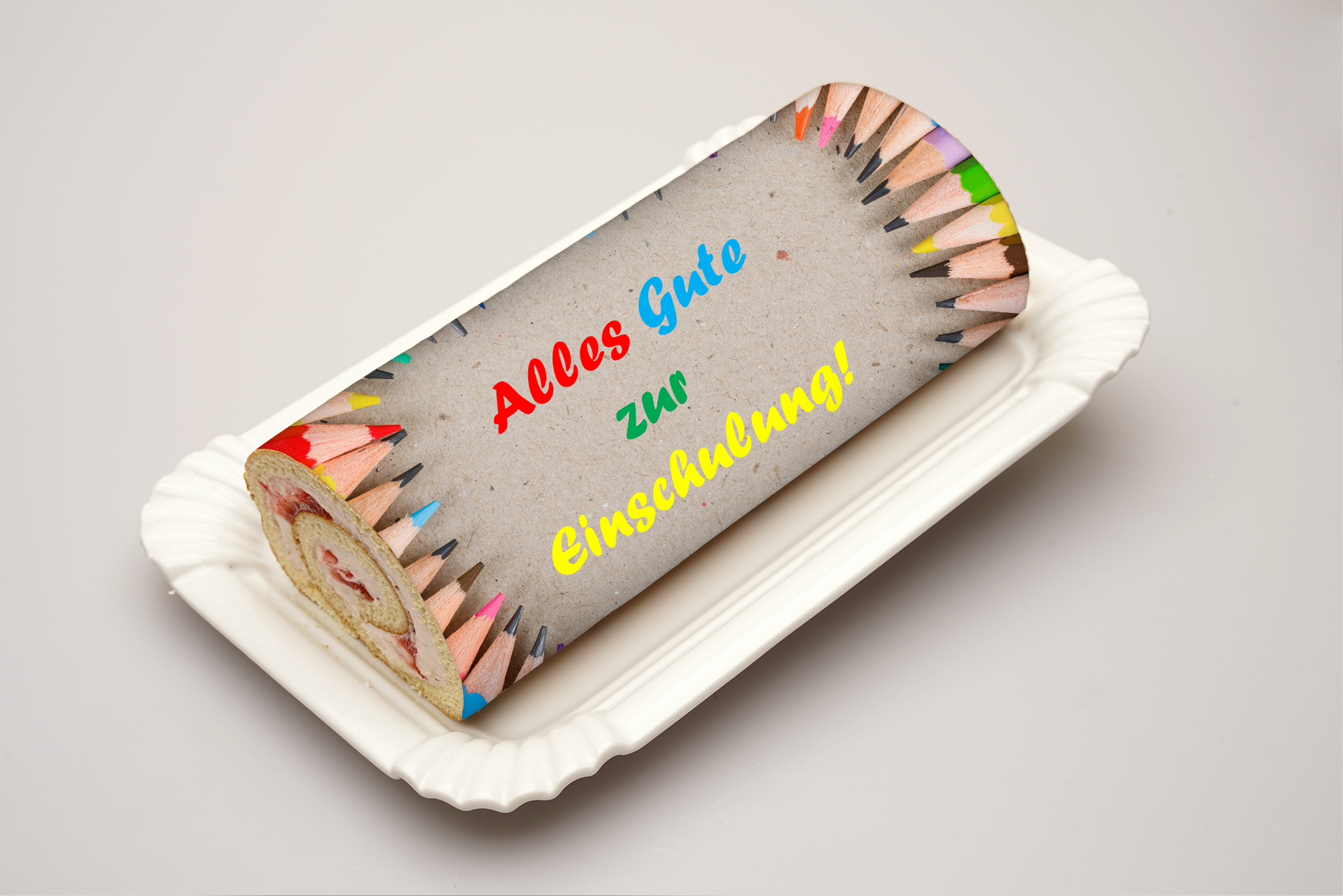 Rouladendekor Einschulung