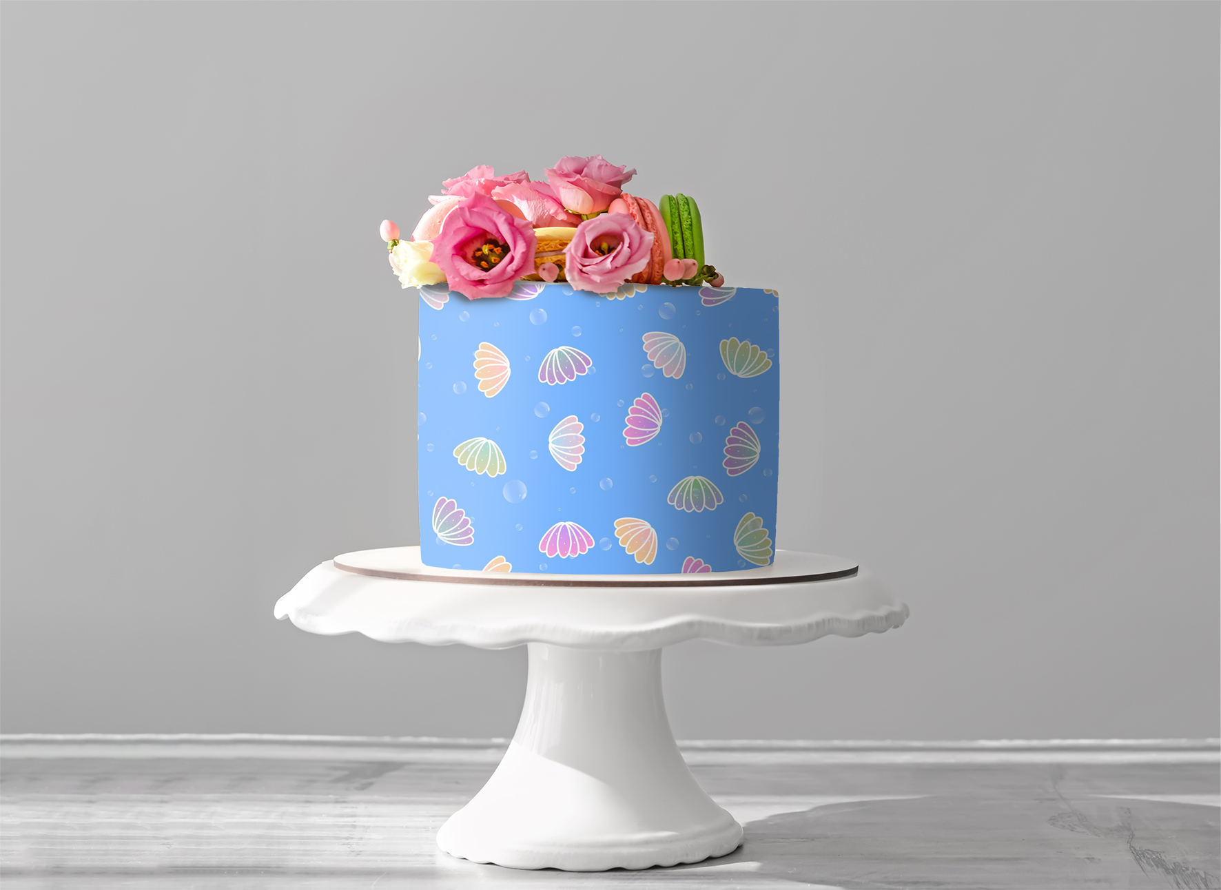 Deko Fondant Muscheln
