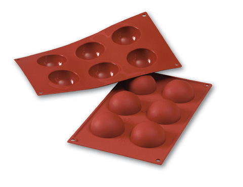 Silikonform Halbkugel 60 mm