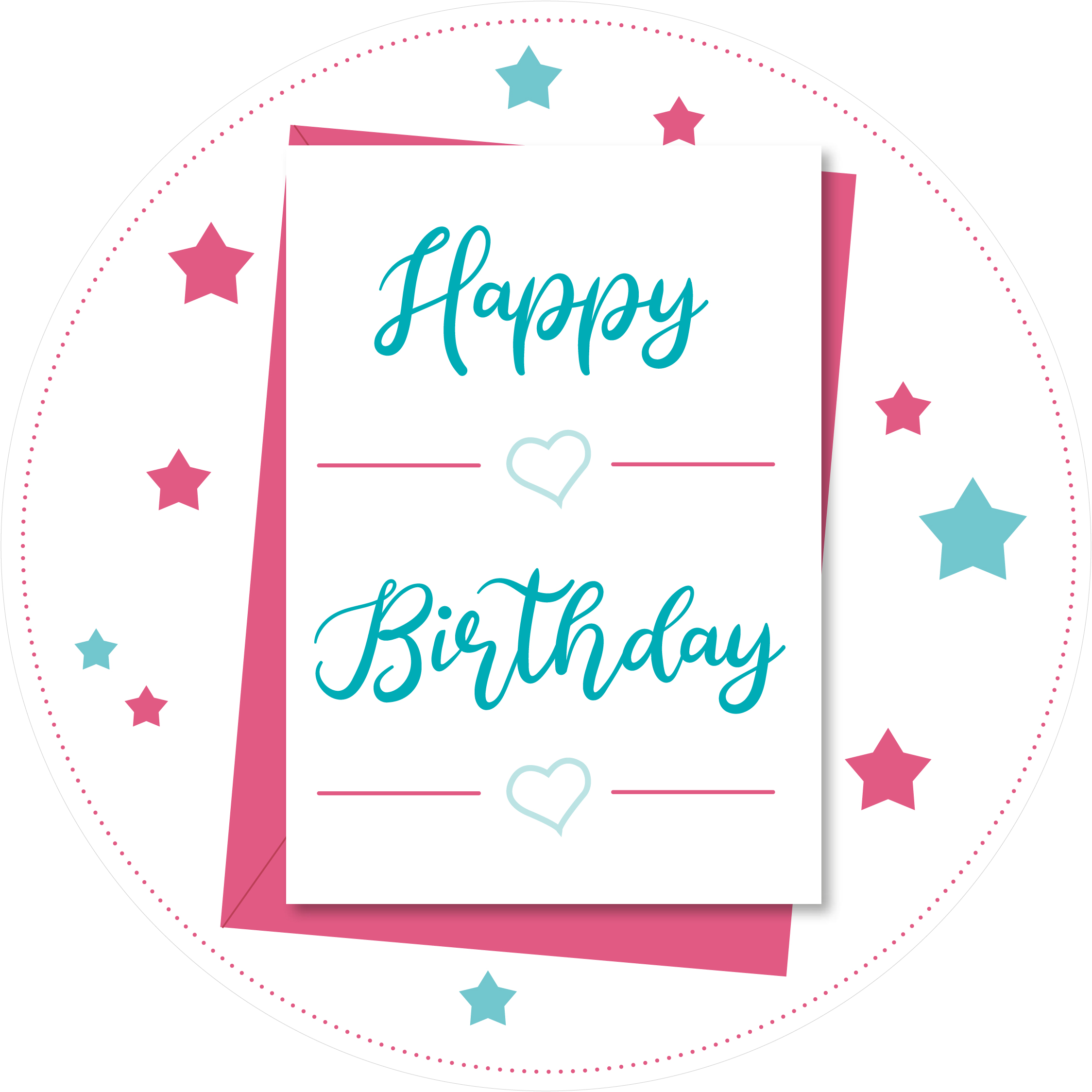 Tortenaufleger Geburtstag