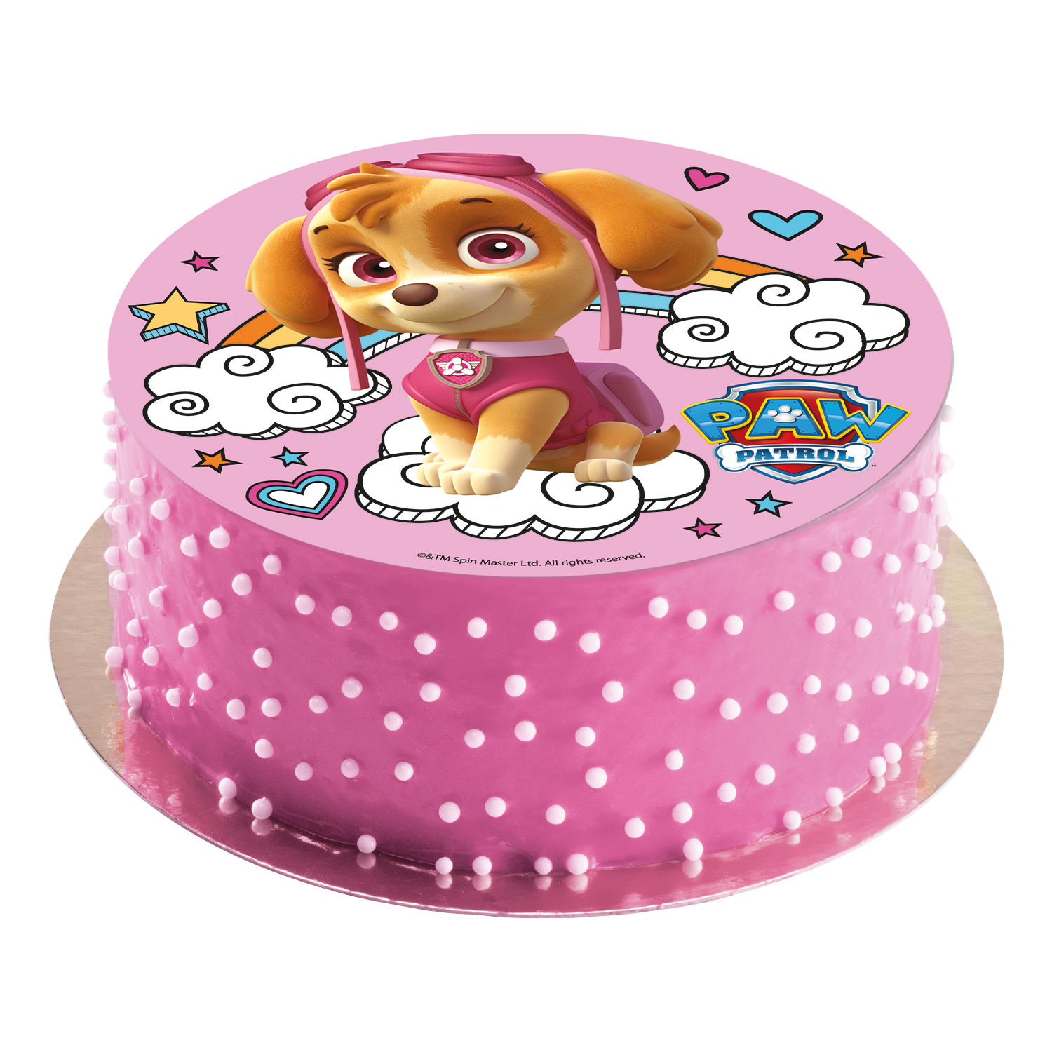 Paw Patrol Skye Tortenbild Oblate 20 cm