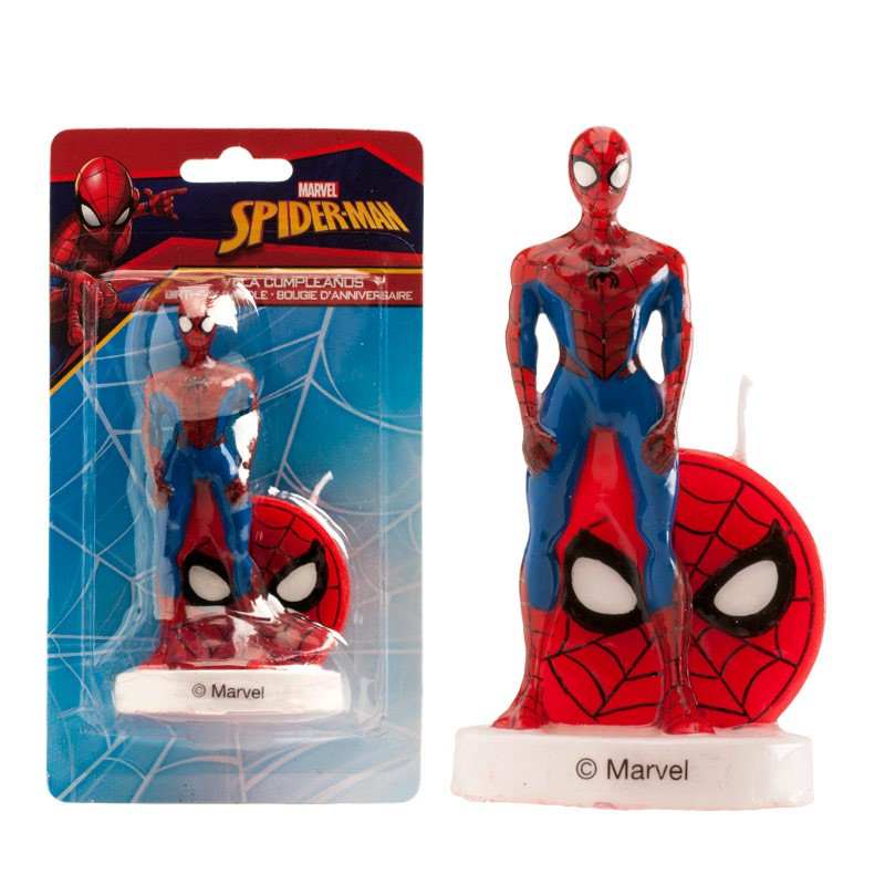 Geburtstagskerze 3D Spiderman