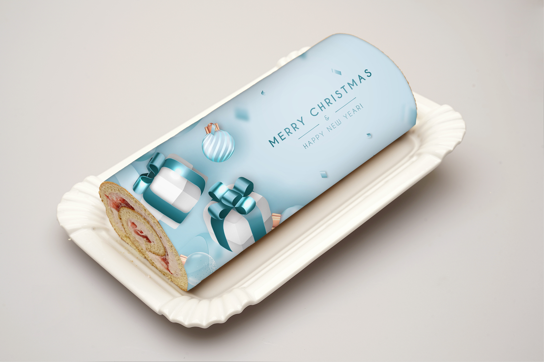 Rouladendekor Weihnachten