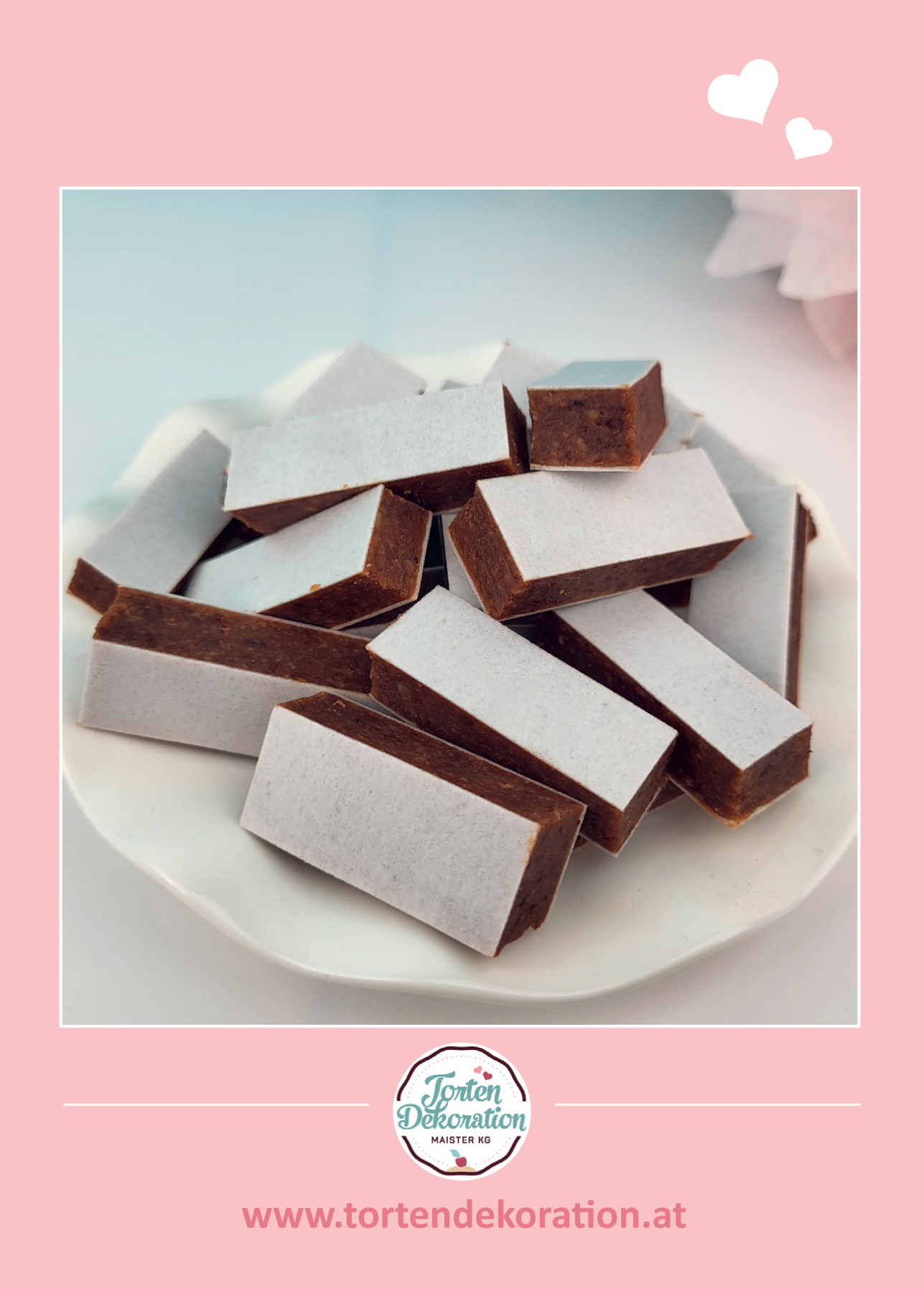 Rezeptkarte Oblatenschnitten