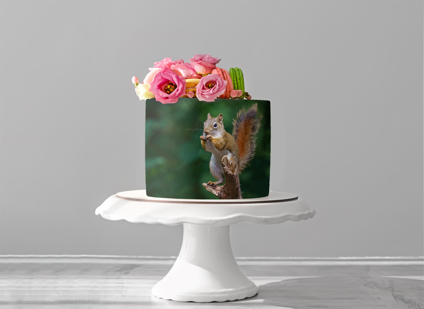 Deko Fondant Eichhörnchen
