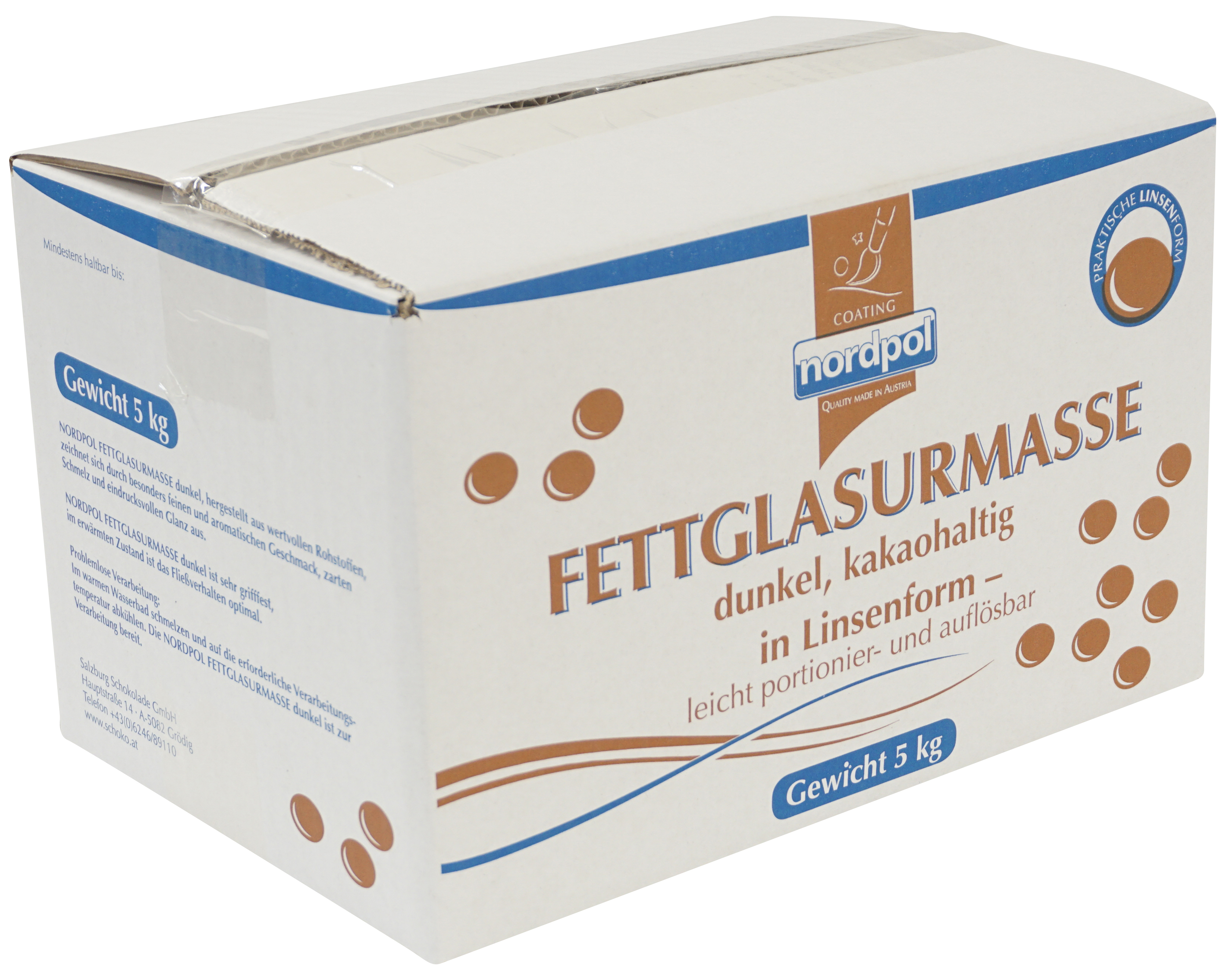 Nordpol Fettglasurmasse  5kg
