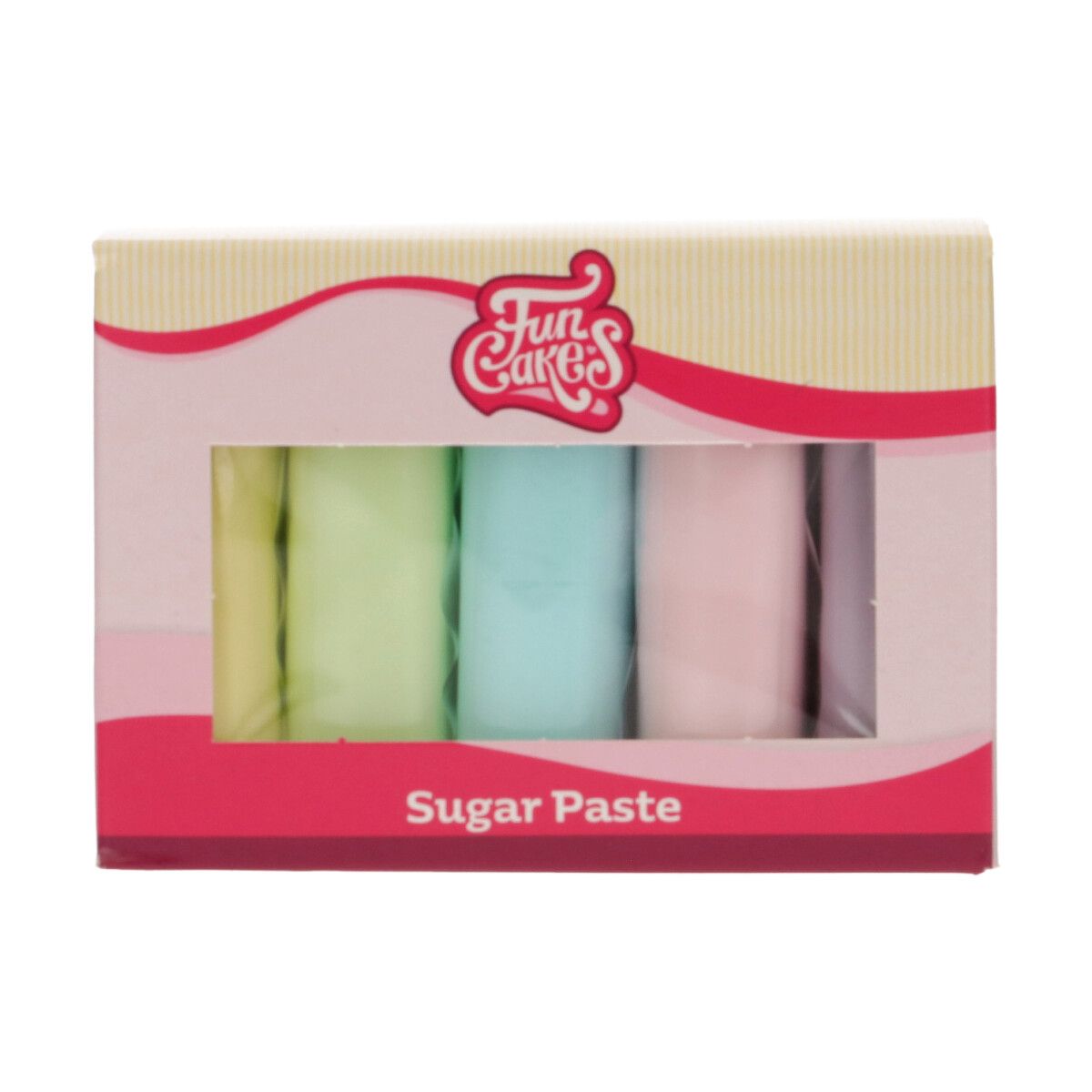 Rollfondant Multipack Pastel Colours 5x100g