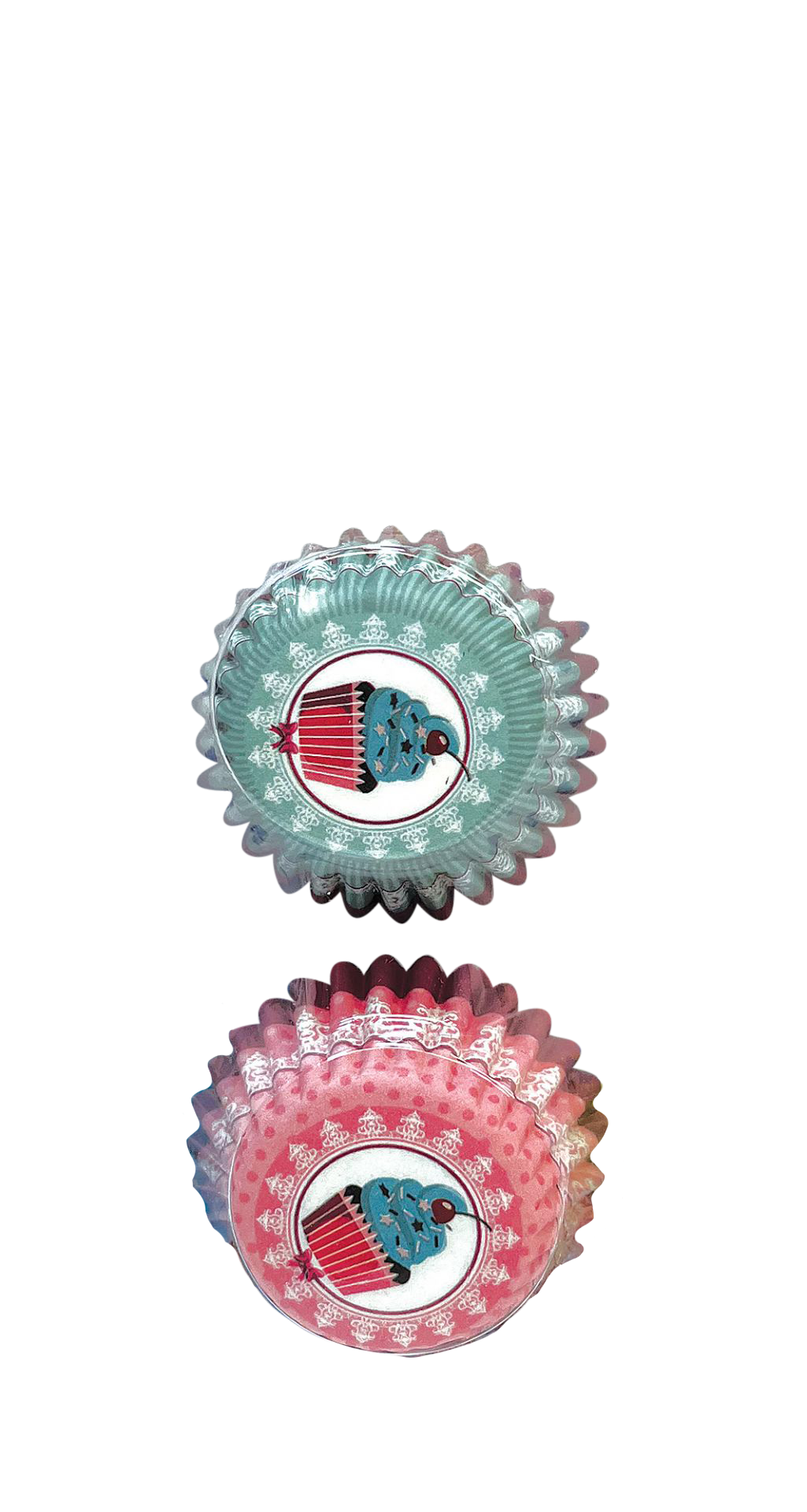 Mini Muffinförmchen Cupcakemotiv