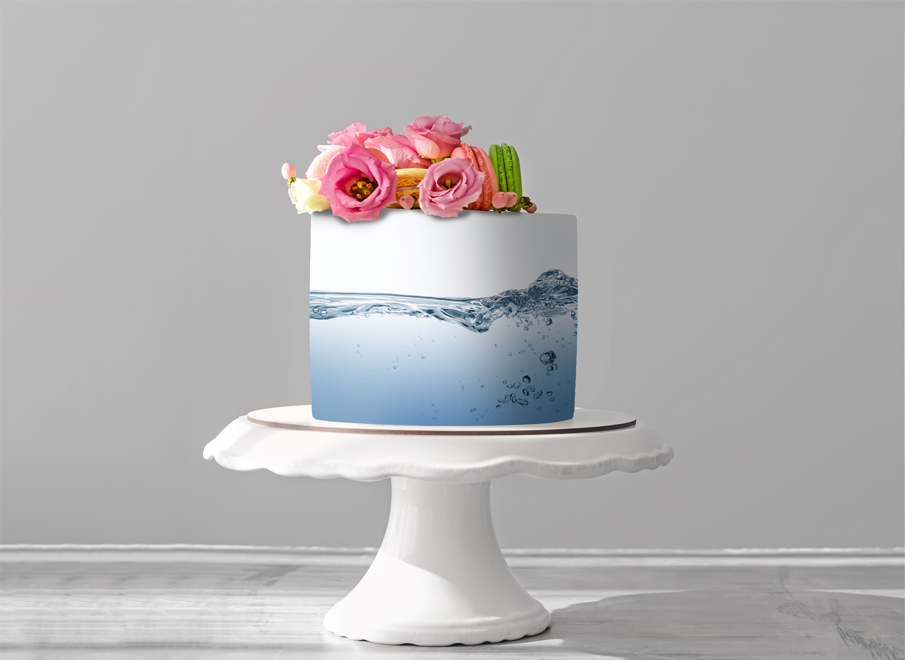Deko Fondant Wasser