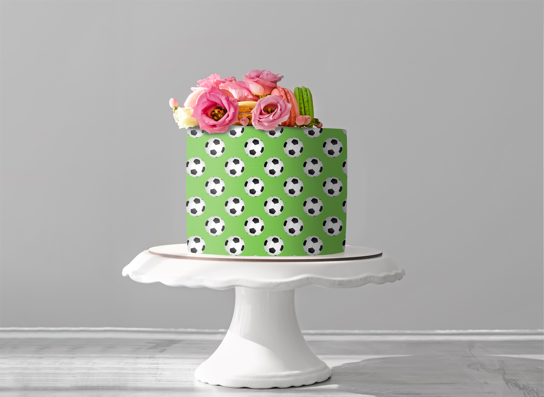 Deko Fondant Fussball 