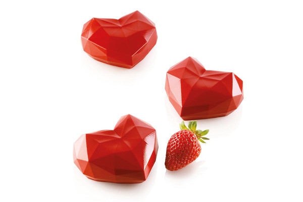 Silikomart Kit Silikonform mit Ausstecher Amorini Origami 110