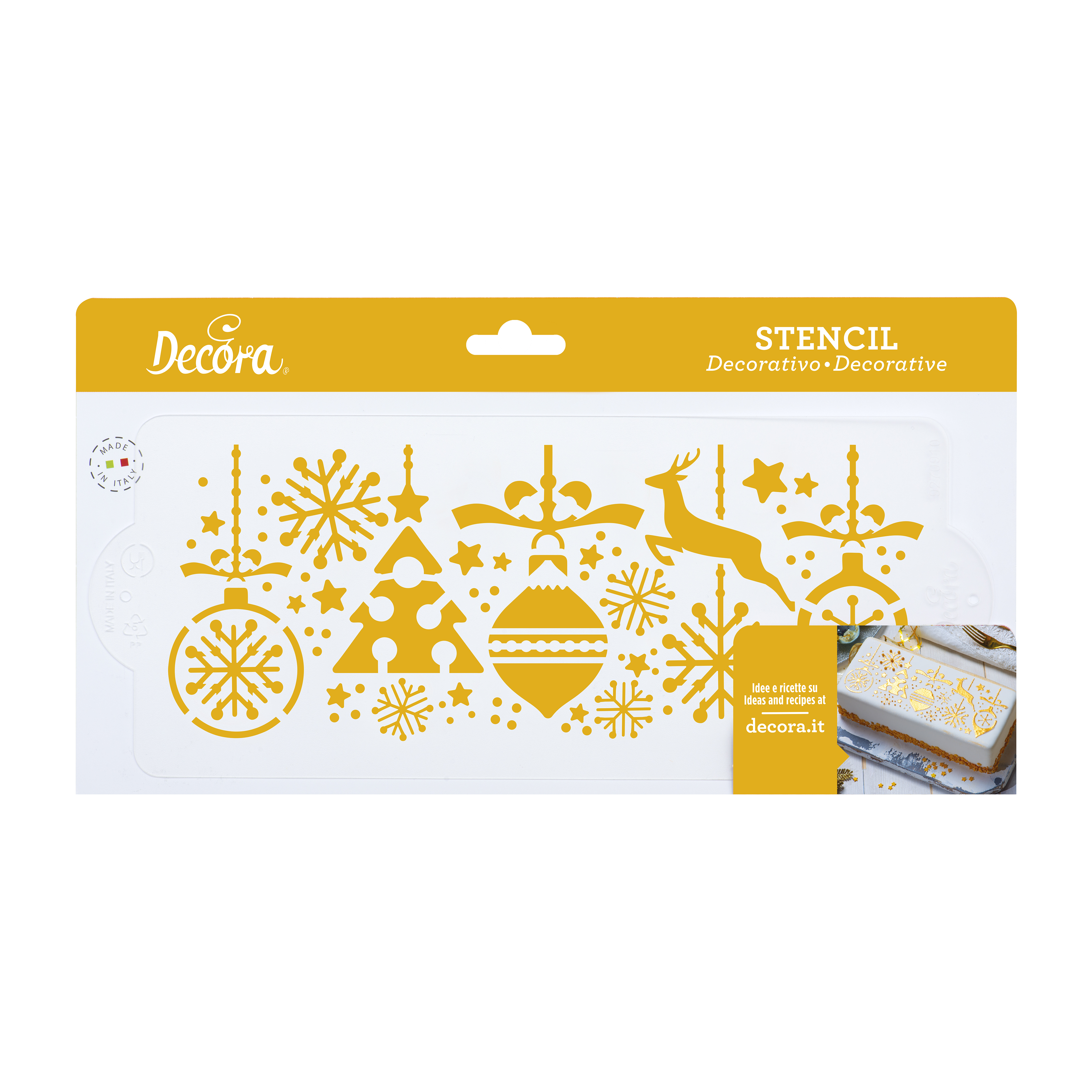 Schablone Weihnachten