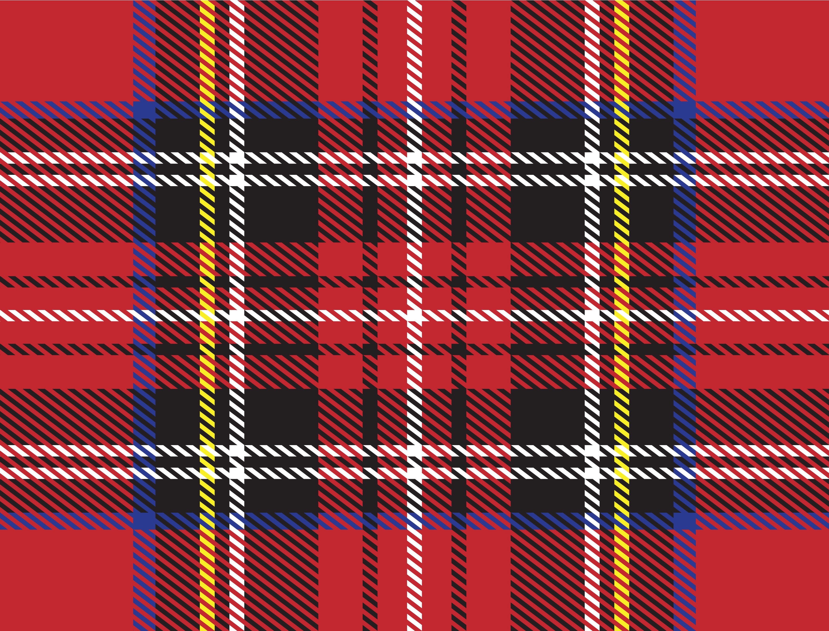 Tortenband klassisch kariert