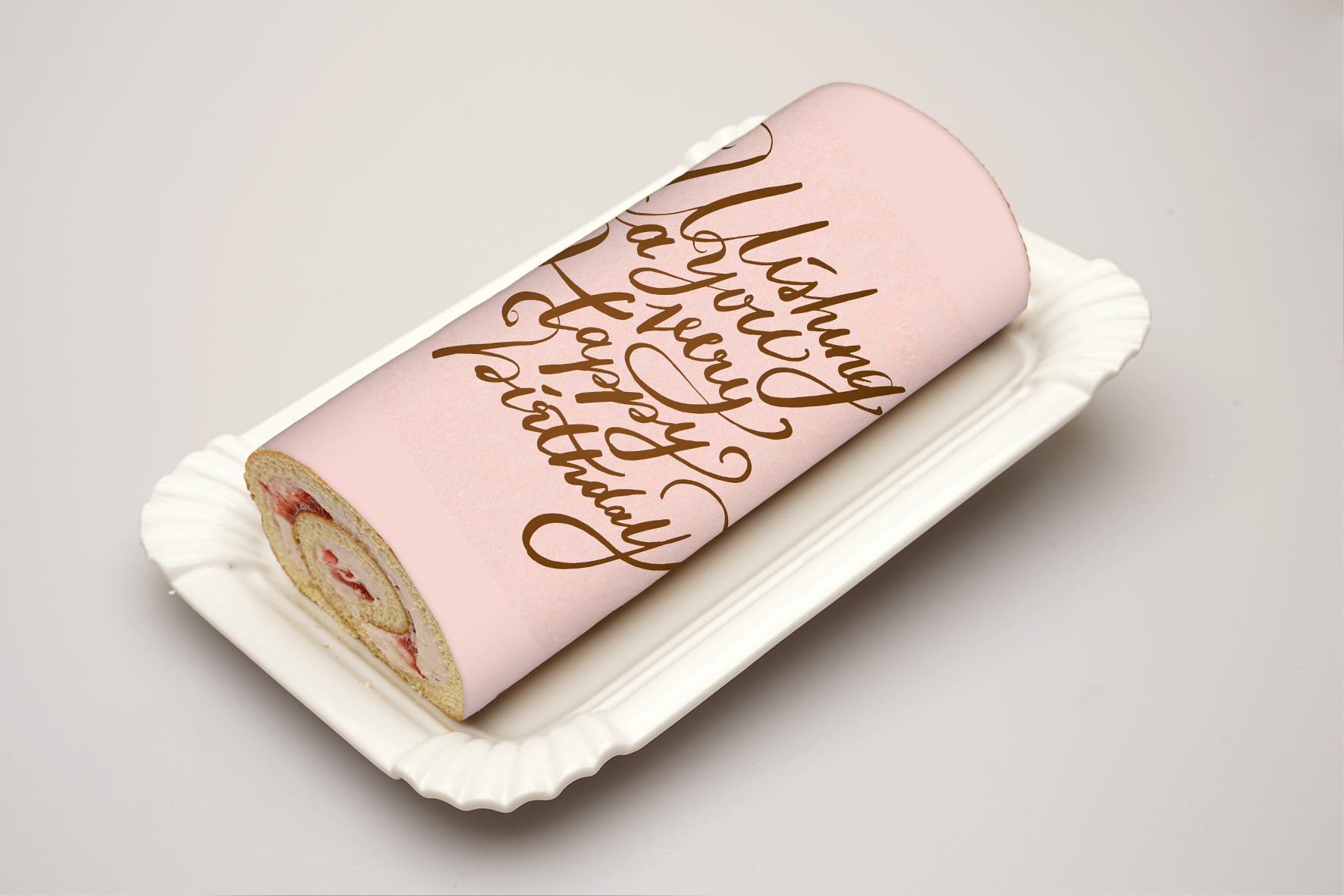 Rouladendekor Happy Birthday  