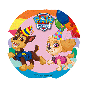 Paw Patrol Tortenbild Aufleger Oblate Ø 14,5 cm