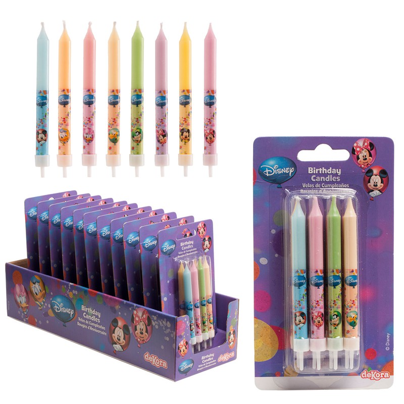 Geburtstagskerzen Mickey Mouse