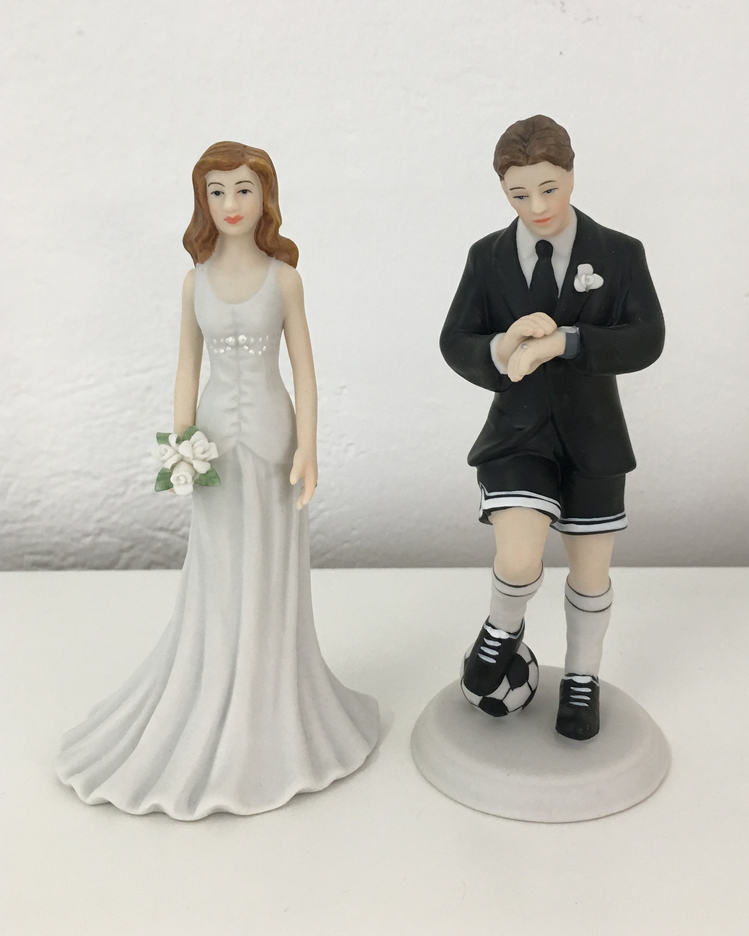 Brautpaar Fußball