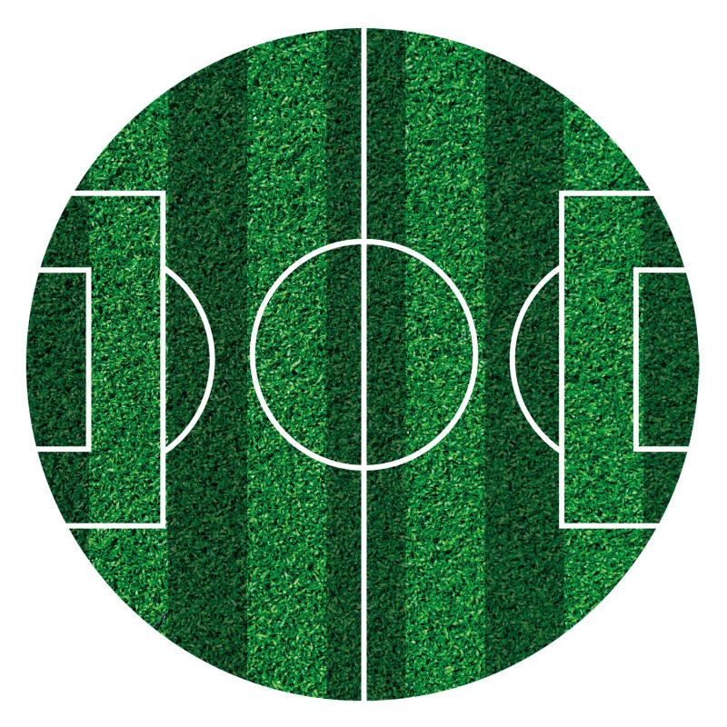 Tortenaufleger Fussballfeld 20cm