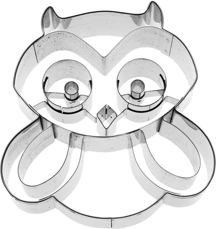 Ausstechform Eule Hugo