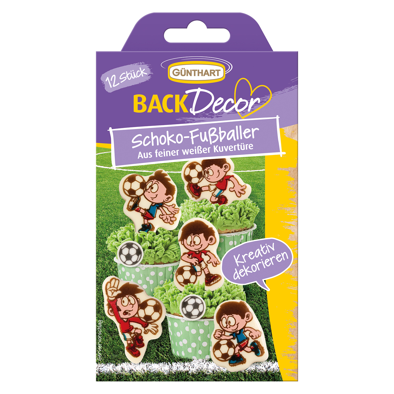 Schokoladen Fußballer 12 Stk.