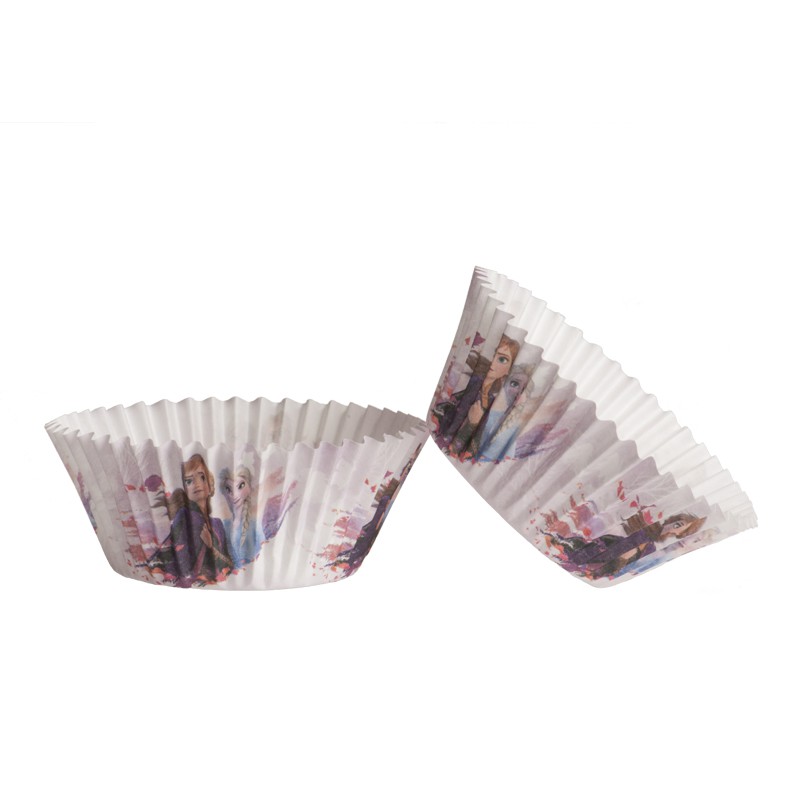 Papierförmchen Muffin / Cupcake Eiskönigin Elsa Frozen II