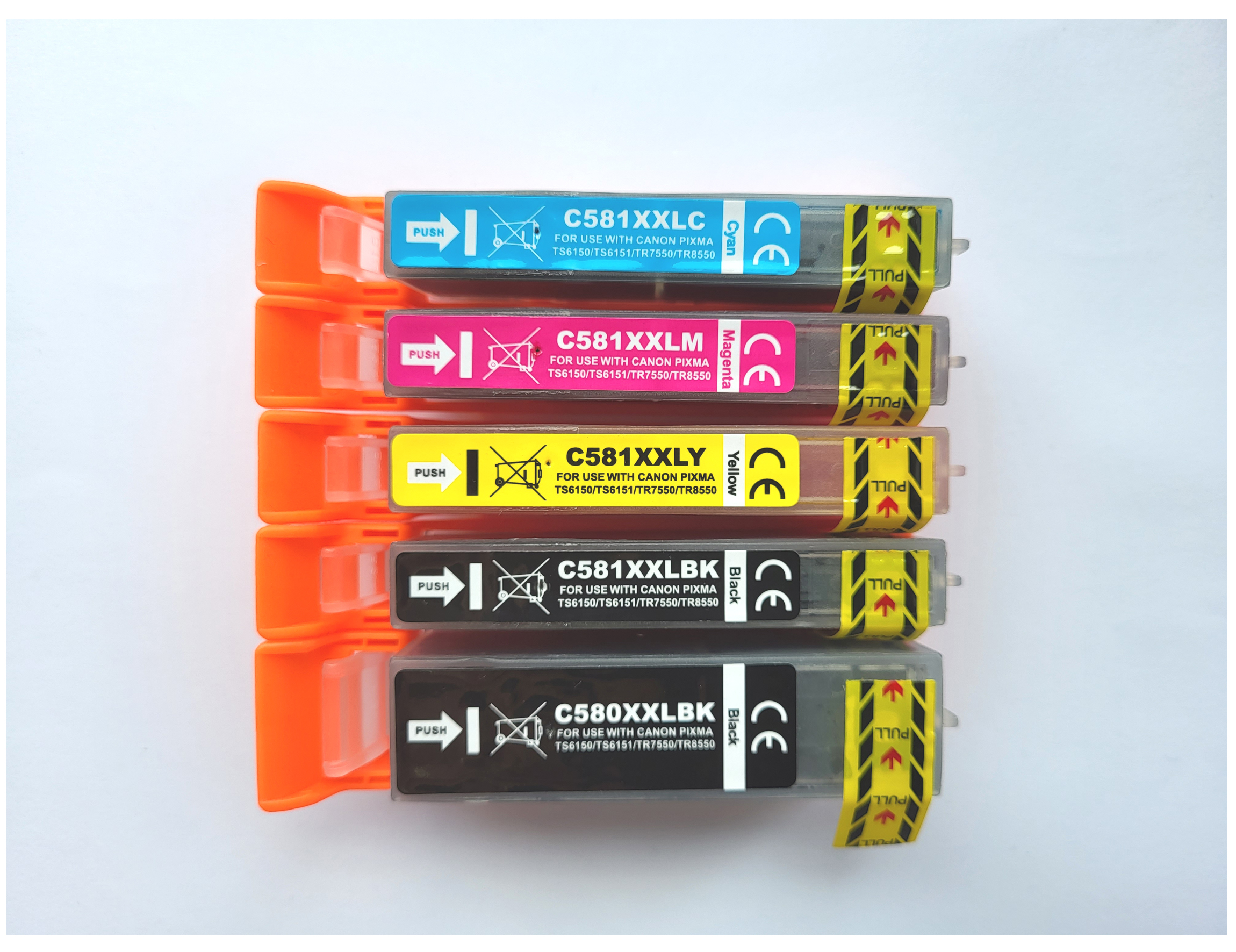 5er Set Lebensmittel Patronen 580/581