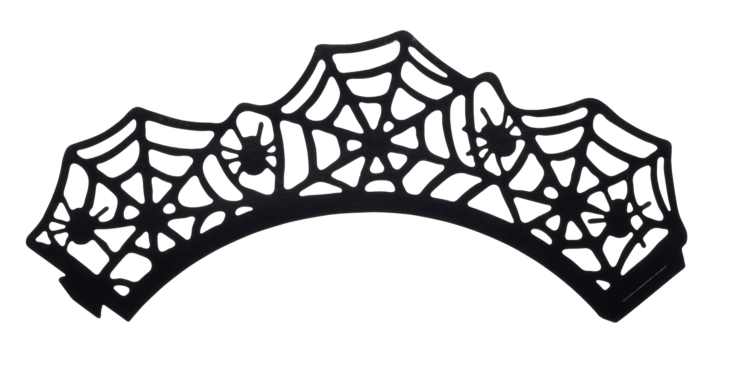 Cupcake Wraps Spinnenweben