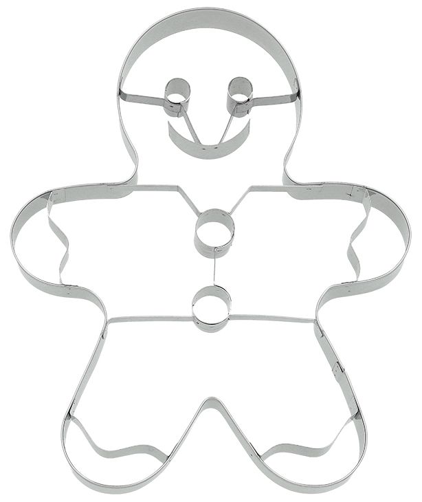 Präge Ausstecher XXL Lebkuchenmann 18 cm