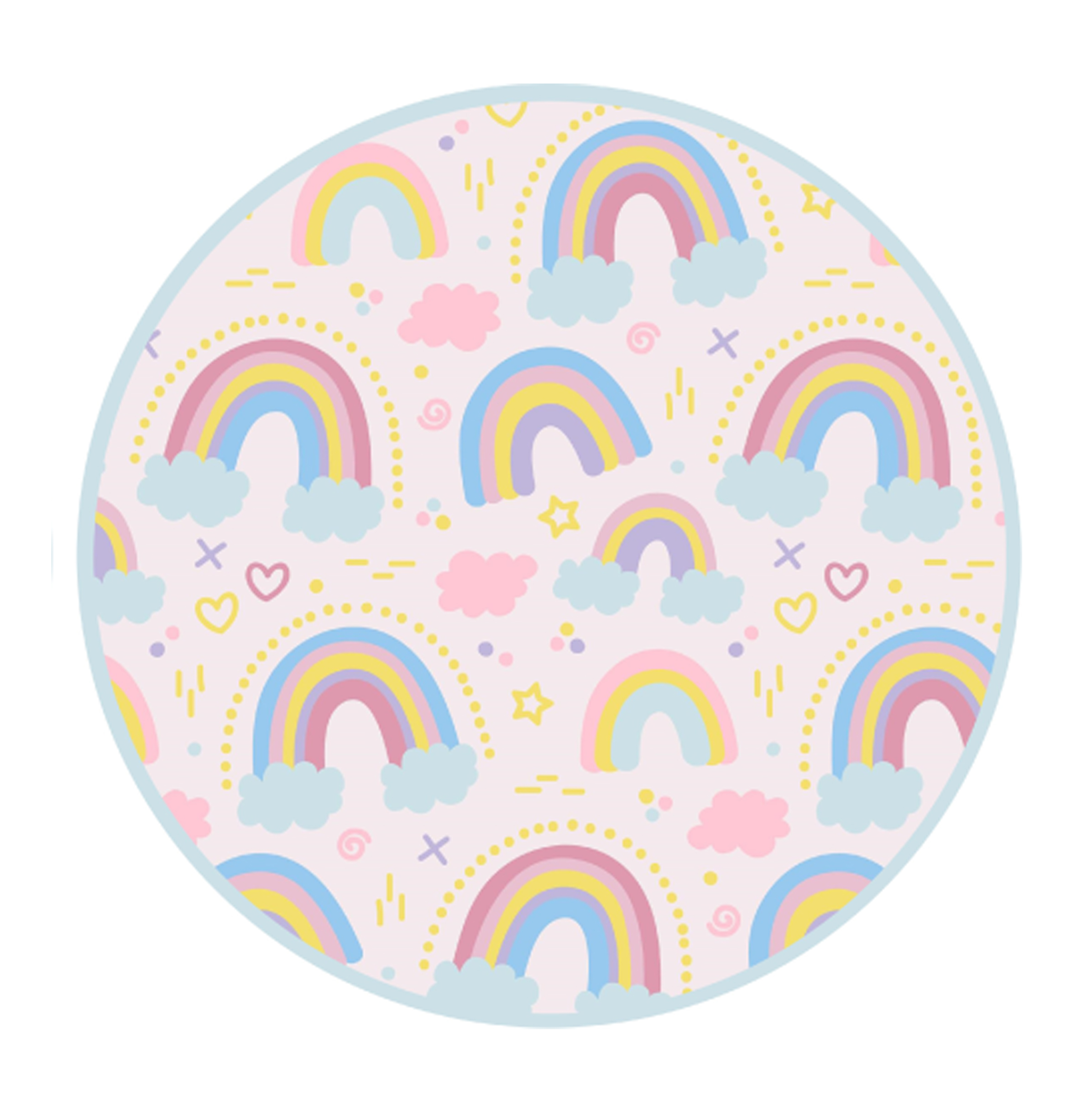 Keksaufleger Regenbogen