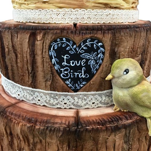 Silikonform Baumrinde von Karen Davies