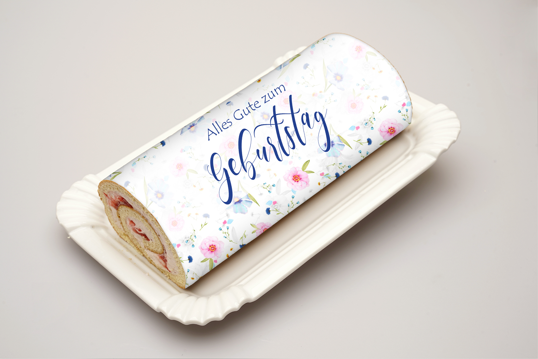 Rouladendekor "Alles Gute zum Geburtstag"