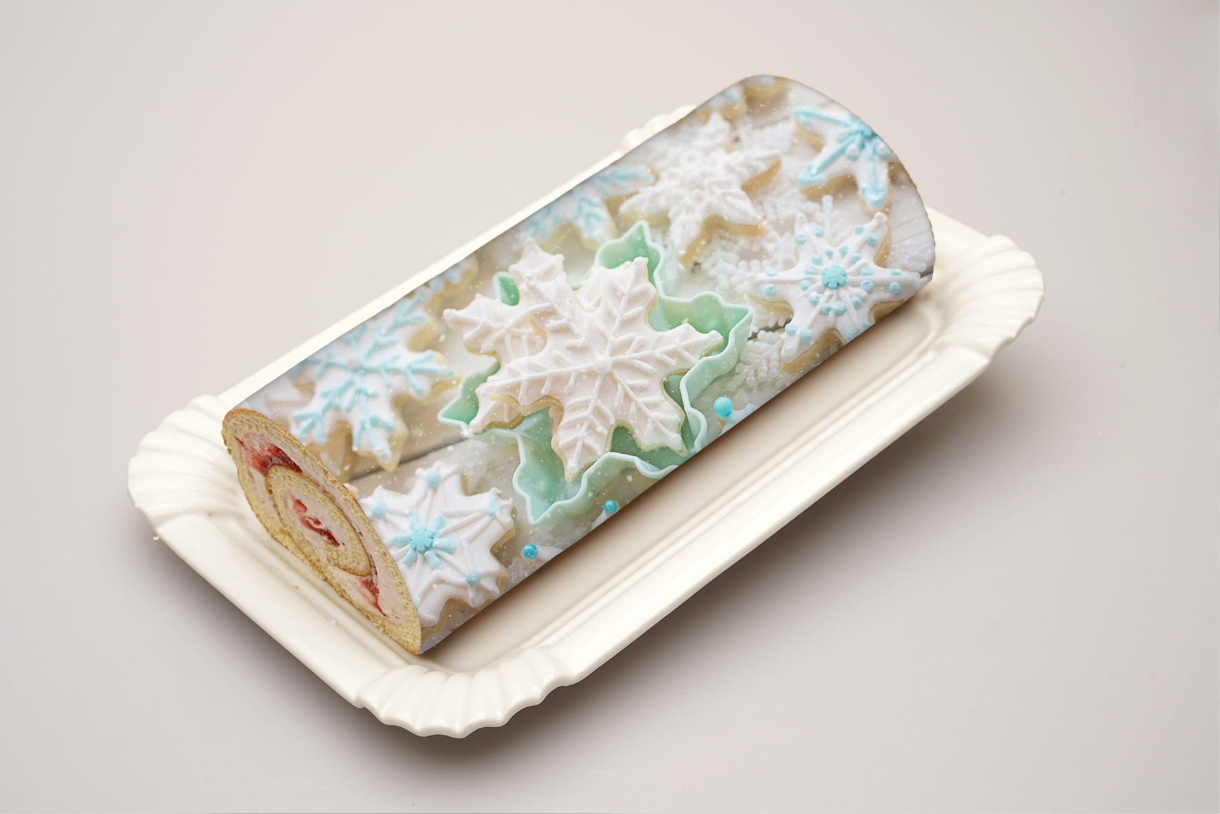 Rouladendekor Winter