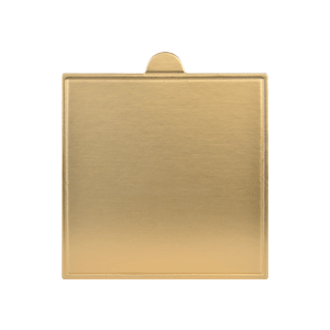 Quadratisches Tablett Gold 10 Stk