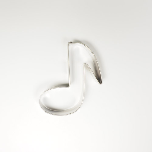 Ausstecher Musiknote